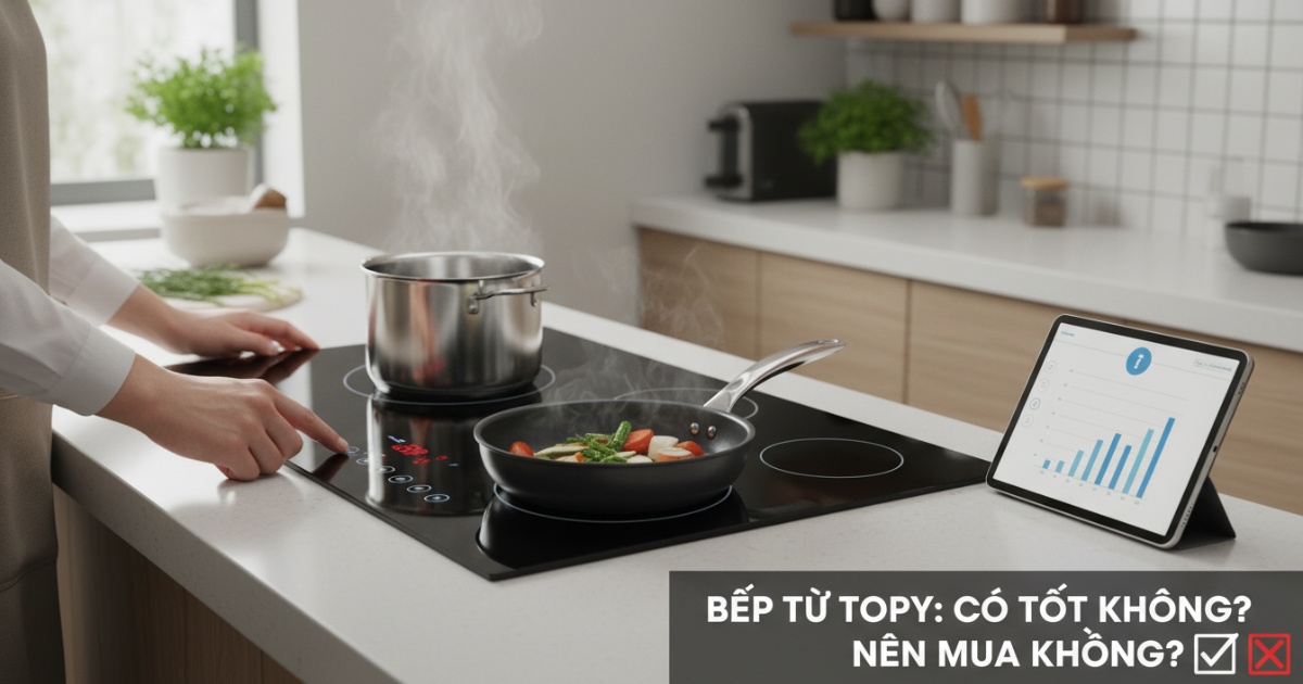 Bếp từ Topy của nước nào? Tìm hiểu nguồn gốc và chất lượng thực tế 3 Bếp từ Topy có tốt không và có nên mua không