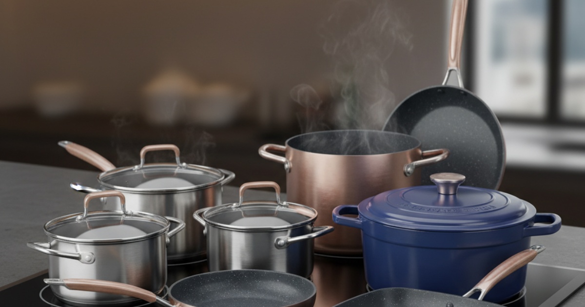 Các loại nồi chảo phù hợp với bếp từ Canzy Các loại nồi chảo phù hợp với bếp từ Canzy