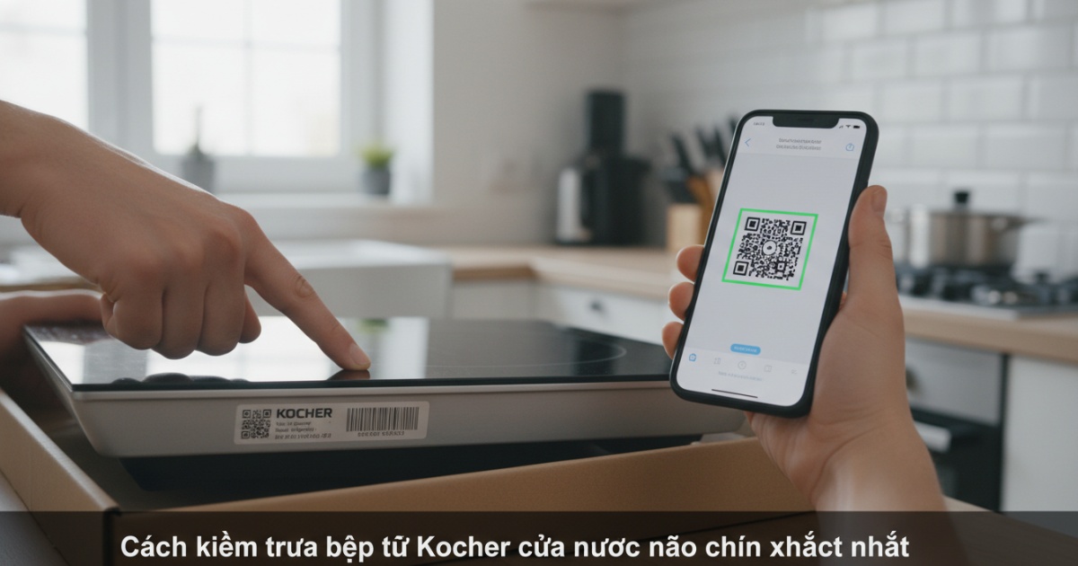 Bếp từ Kocher của nước nào? Đánh giá chi tiết xuất xứ và chất lượng 4 Cách kiểm tra bếp từ Kocher của nước nào chính xác nhất