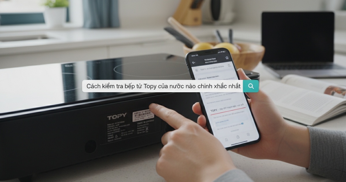 Bếp từ Topy của nước nào? Tìm hiểu nguồn gốc và chất lượng thực tế 4 Cách kiểm tra bếp từ Topy của nước nào chính xác nhất