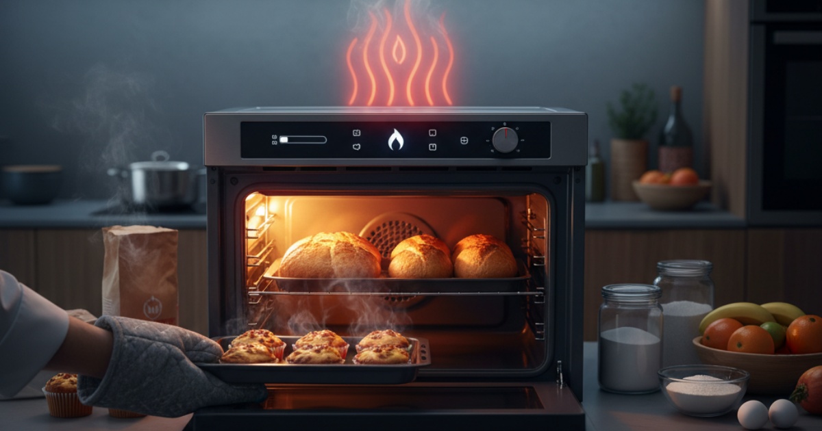 Lợi ích vượt trội của việc nướng bánh bằng bếp hồng ngoại