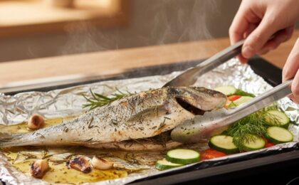 Những sai lầm cần tránh khi làm cá nướng giấy bạc bằng bếp hồng ngoại