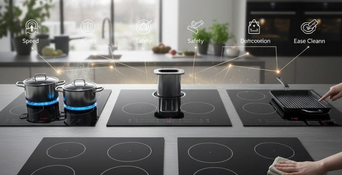 Ưu điểm nổi bật của các mẫu bếp từ đôi hiện nay