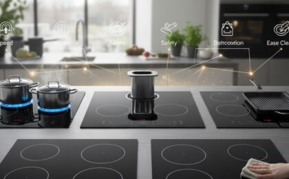 Ưu điểm nổi bật của các mẫu bếp từ đôi hiện nay