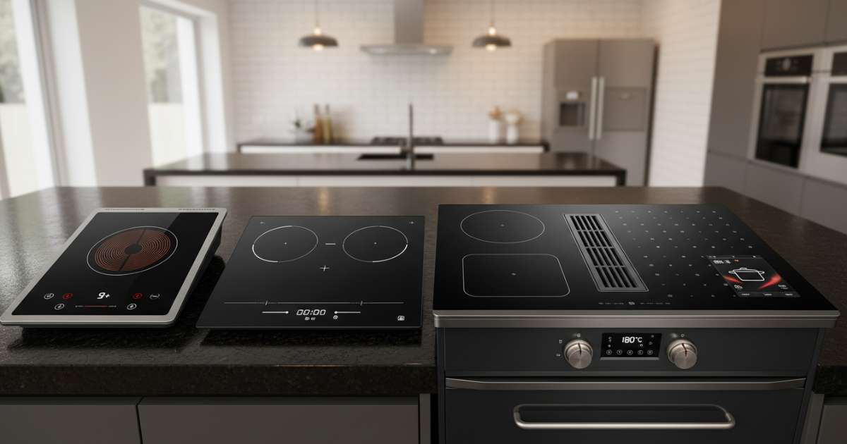 Đặc điểm nhận biết các loại bếp từ tốt trên thị trường
