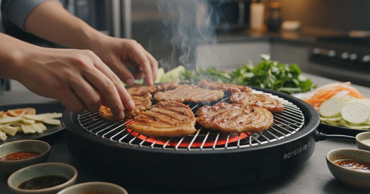 Hướng dẫn cách nướng thịt bằng bếp điện thơm ngon 3 Cách nướng thịt bằng bếp điện đơn giản nhất
