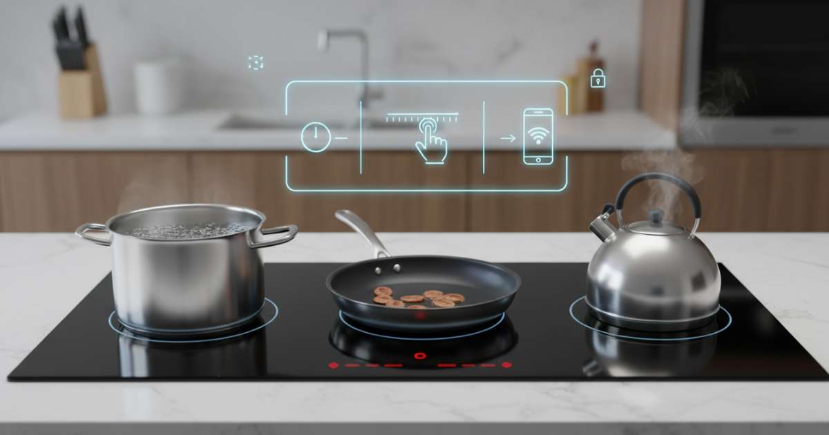 Hướng dẫn sử dụng các tính năng thông minh trên bếp từ Bosch