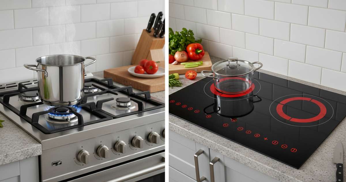 so sánh bếp ga và bếp hồng ngoại