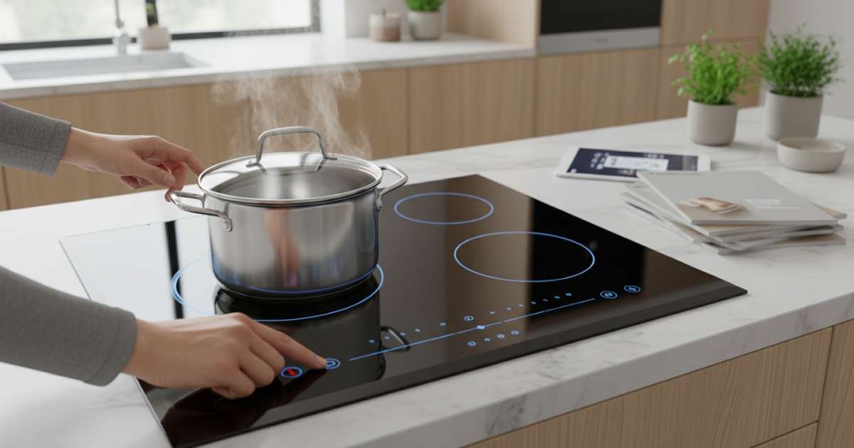 Các bước cơ bản trong hướng dẫn sử dụng bếp từ bosch hàng ngày