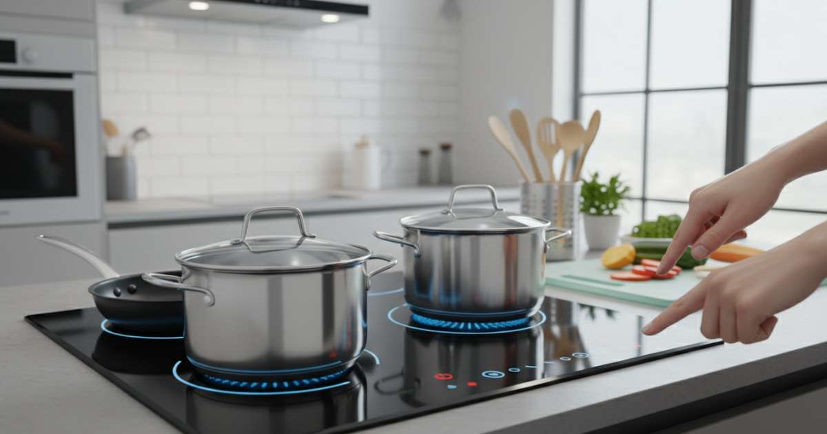 Các bước hướng dẫn sử dụng bếp từ bosch puc631bb2e cơ bản