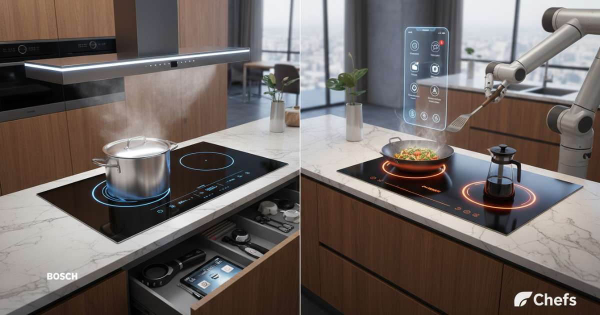 Các tính năng nấu nướng và công nghệ tích hợp