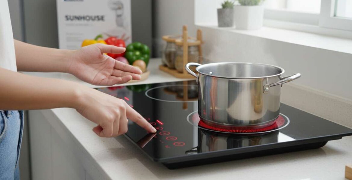 hướng dẫn sử dụng bếp hồng ngoại sunhouse