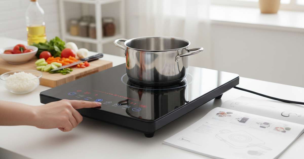 hướng dẫn sử dụng bếp từ midea