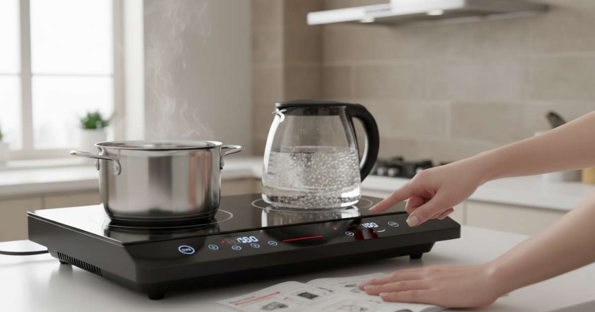 hướng dẫn sử dụng bếp từ đôi ferroli