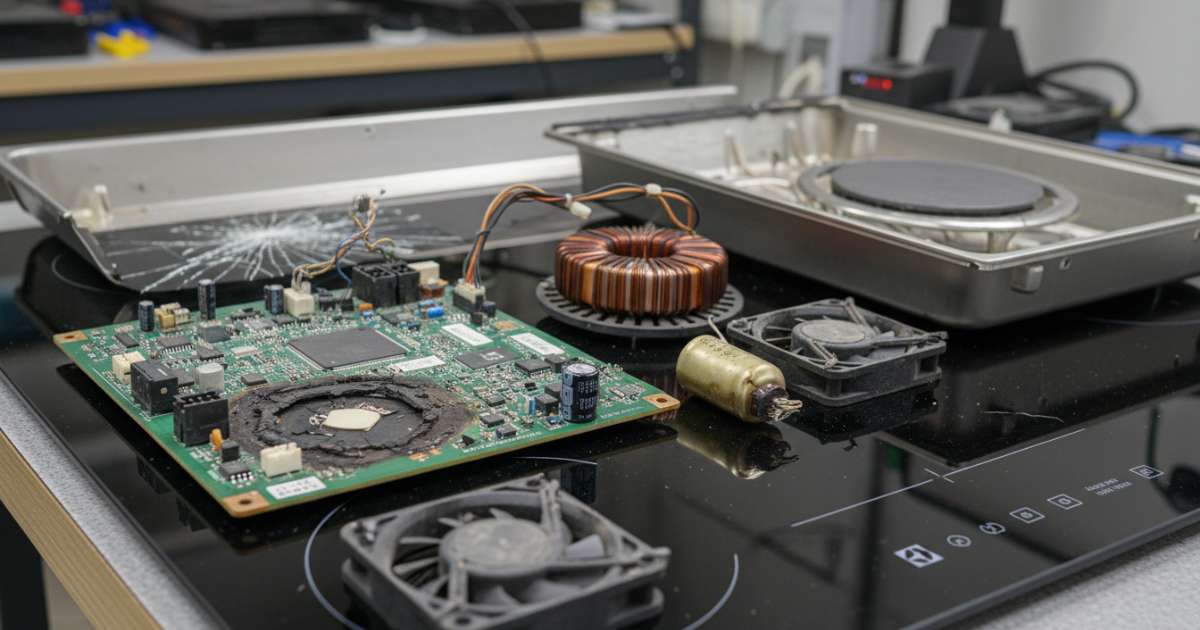 Nguyên nhân chính dẫn đến hư hỏng và cần sửa chữa bếp từ Electrolux