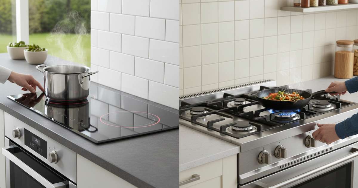 so sánh bếp điện và bếp gas