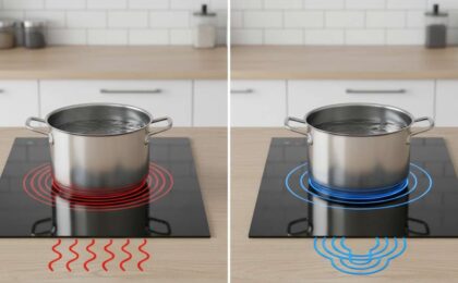 so sánh bếp điện và bếp từ