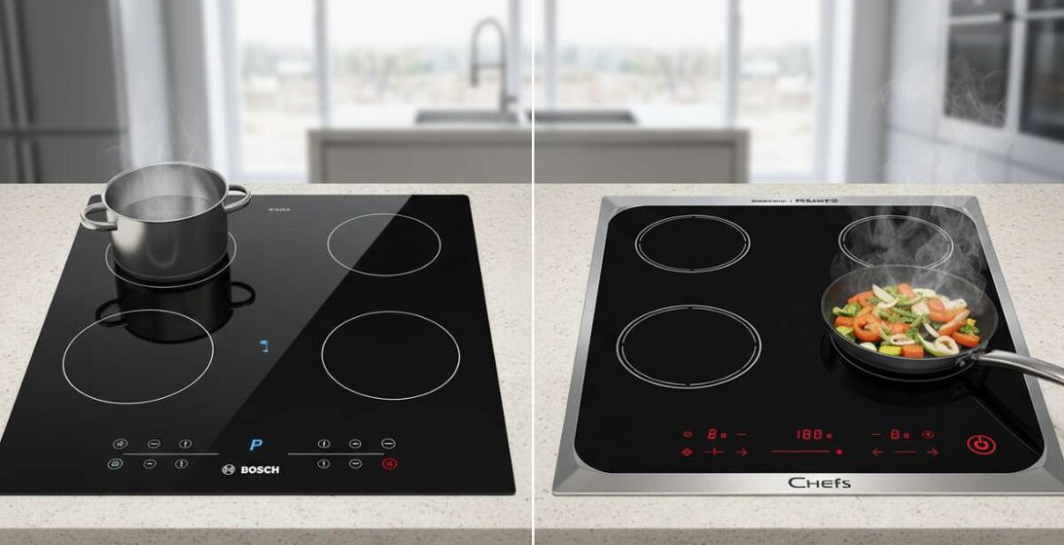 so sánh bếp từ bosch và chefs