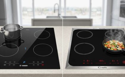 so sánh bếp từ bosch và chefs