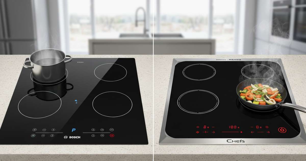 so sánh bếp từ bosch và chefs