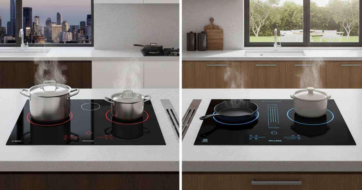 so sánh bếp từ bosch và malloca