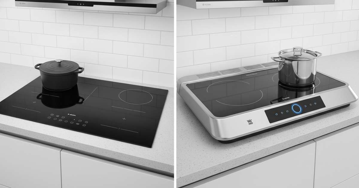 So sánh bếp từ bosch và wmf qua tiêu chí thiết kế và kiểu dáng