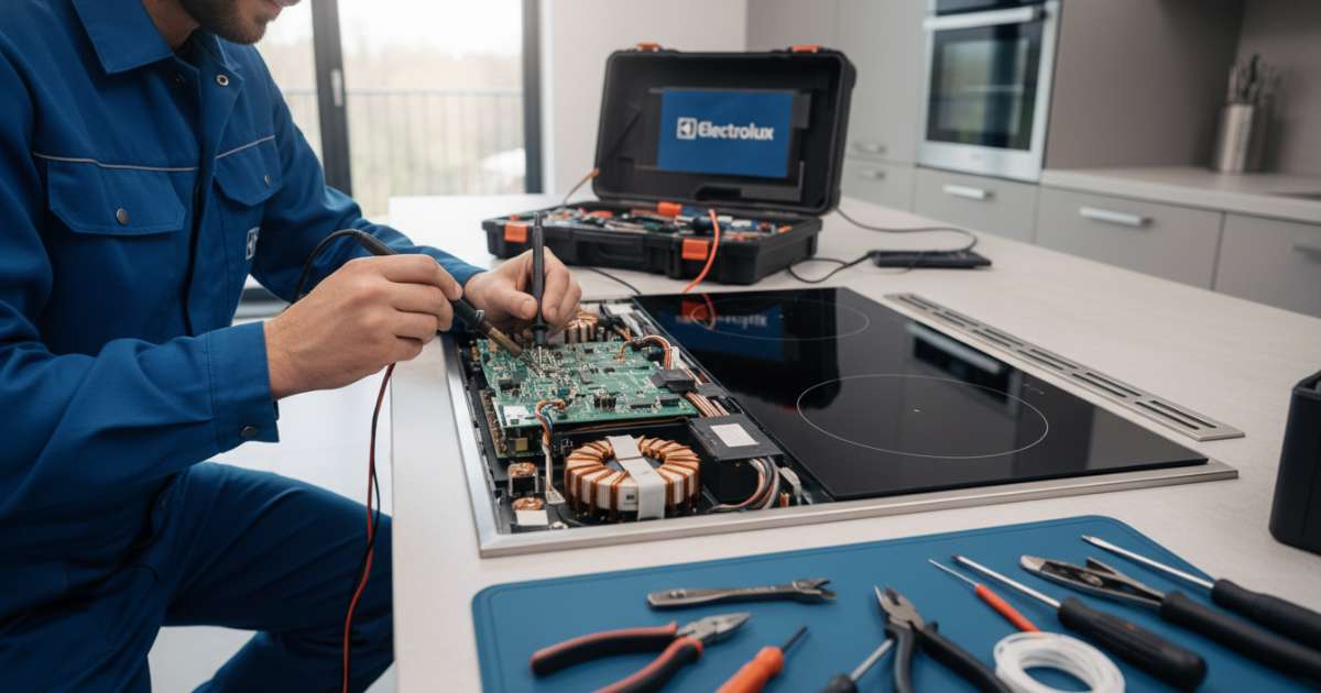 sủa chữa bếp từ electrolux