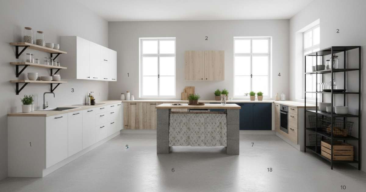 10 phương án làm tủ bếp giá rẻ tiết kiệm chi phí hiệu quả