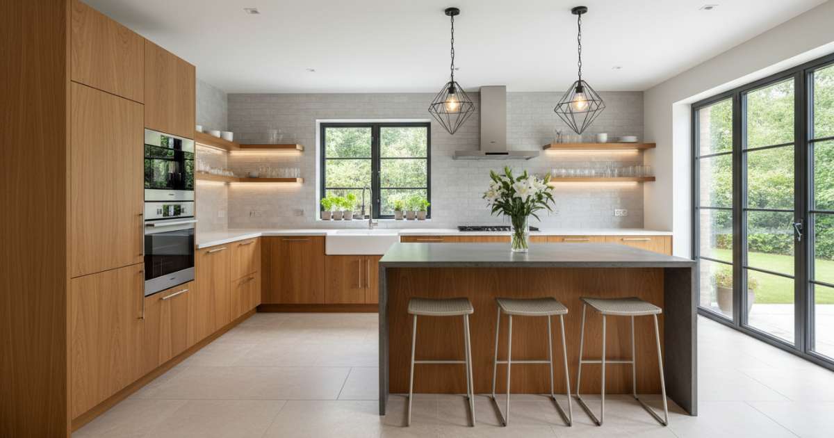 bếp chữ l