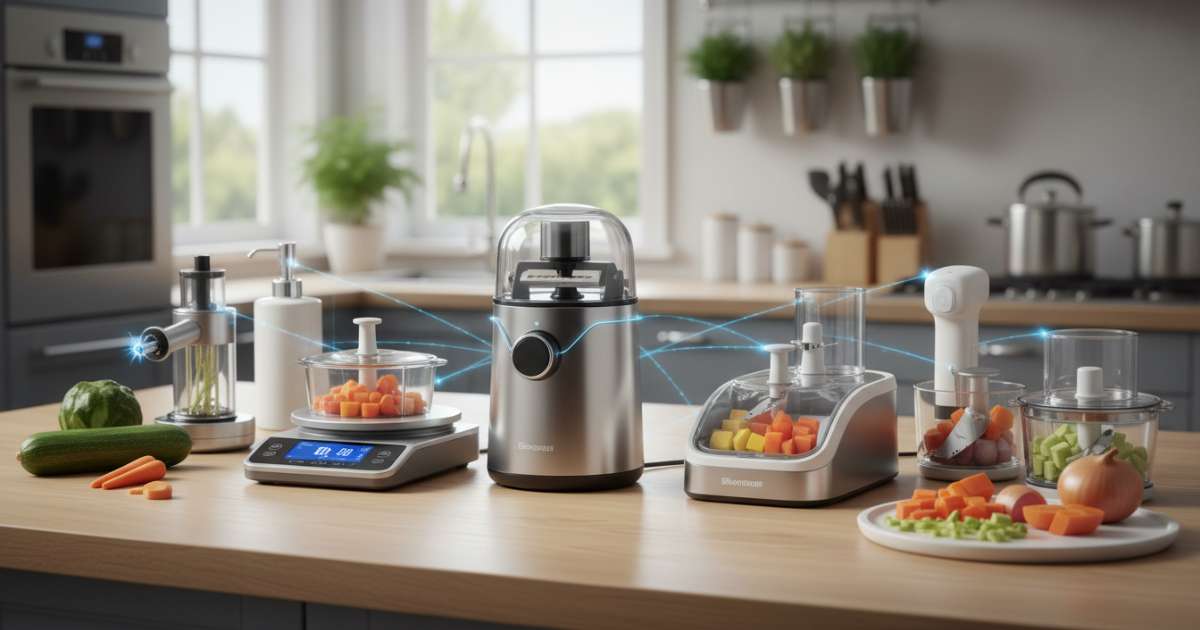 Các dụng cụ nhà bếp thông minh hỗ trợ sơ chế thực phẩm