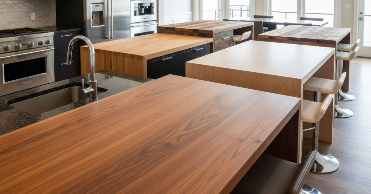 10 Thiết kế quầy bar bếp bằng gỗ đẹp và hiện đại nhất hiện nay 4 Các loại gỗ phổ biến để làm quầy bar bếp hiện nay