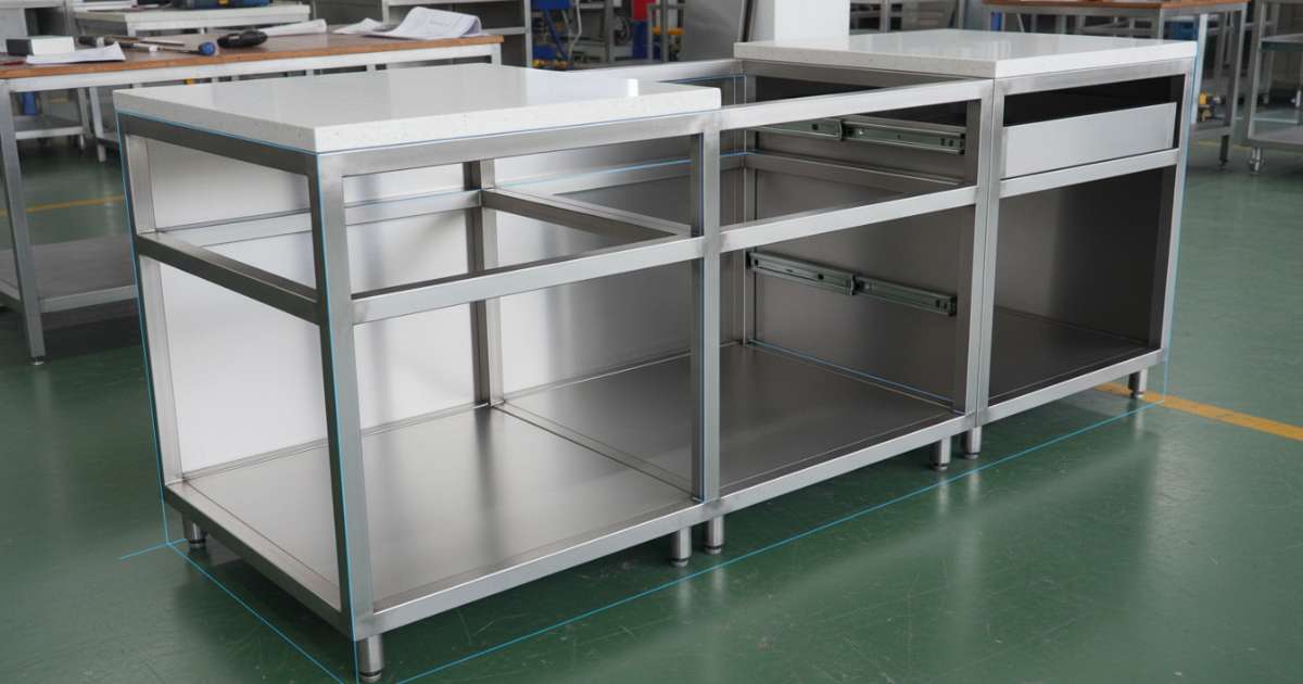 Các tiêu chuẩn kỹ thuật của khung tủ bếp inox chất lượng