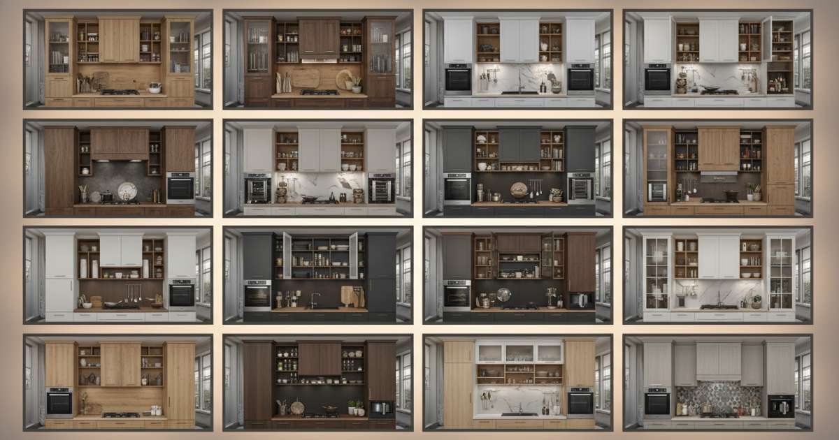 Danh sách 15 mẫu tủ bếp treo tường tối ưu công năng sử dụng