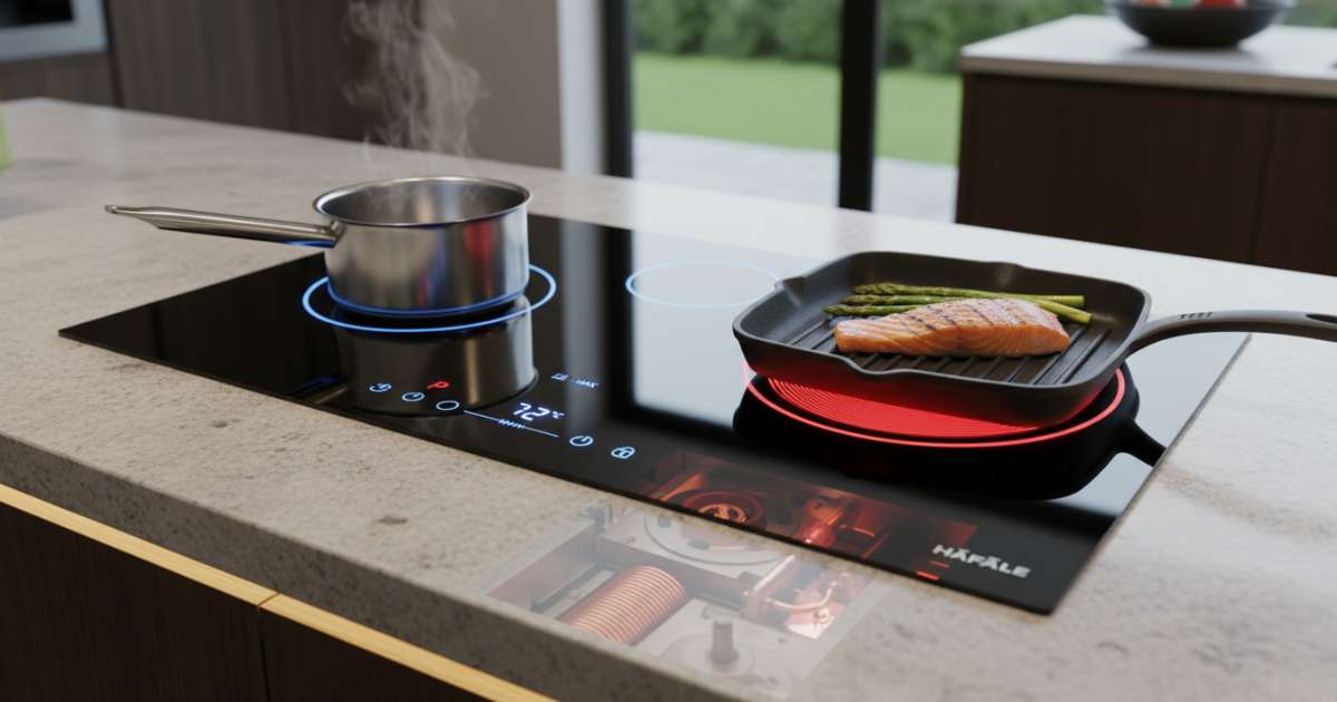 Đánh giá bếp từ hồng ngoại Hafele: Review chi tiết 2 vùng nấu tiện lợi 4 Những tính năng nổi bật trên bếp từ hồng ngoại Hafele