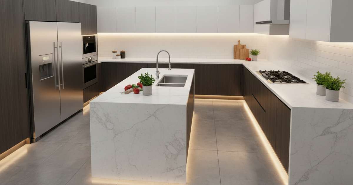 Quy tắc tam giác vàng trong thiết kế nội thất nhà bếp