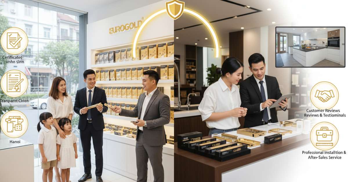 Tiêu chí đánh giá một đại lý eurogold uy tín tại Hà Nội và TP.HCM