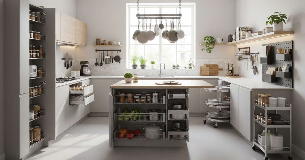 Top 10 kệ để đồ nhà bếp thông minh cho căn bếp thêm gọn gàng 3 Top 10 mẫu kệ để đồ nhà bếp đa năng giúp tối ưu không gian