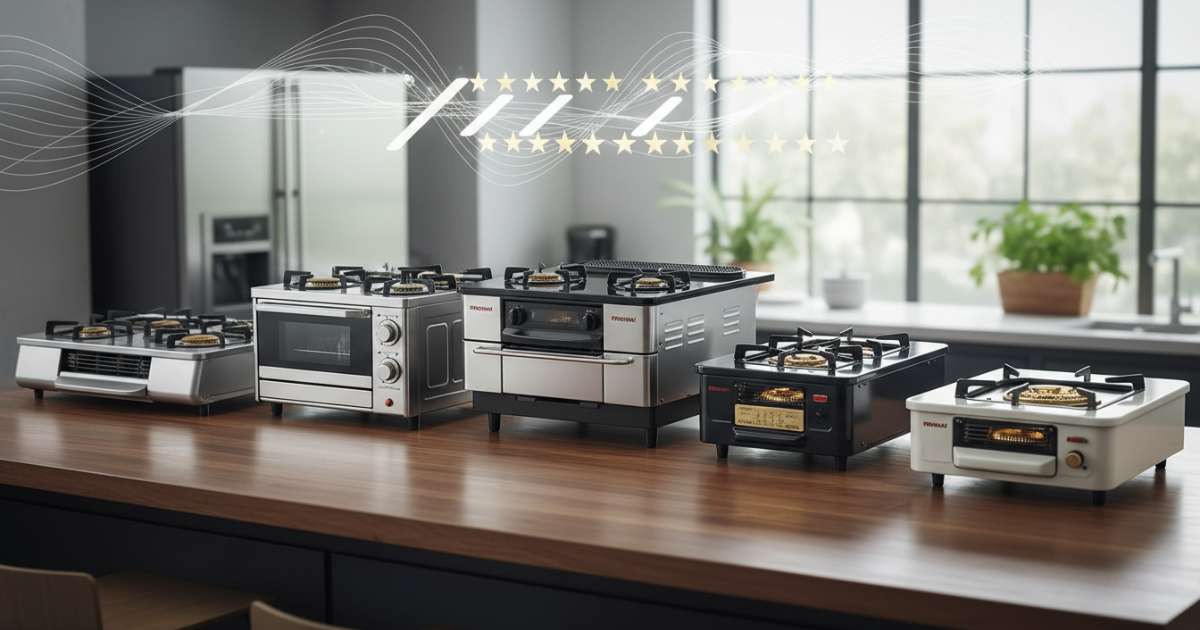Top 5 mẫu bếp ga Rinnai bền bỉ được người tiêu dùng đánh giá cao