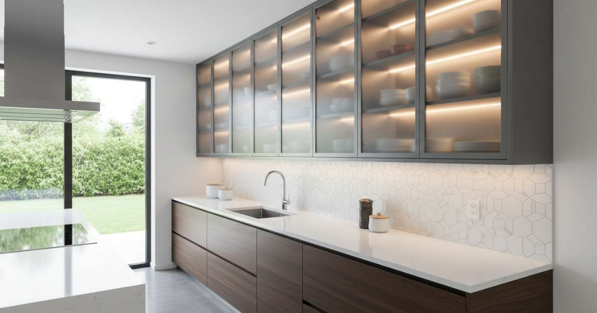 Top 12 mẫu tủ bếp nhôm kính cao cấp dẫn đầu xu hướng bền đẹp 2 tủ bếp nhôm kính