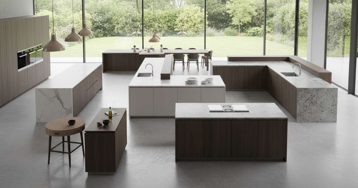 Tư vấn 7 kích thước đảo bếp chuẩn cho mọi không gian