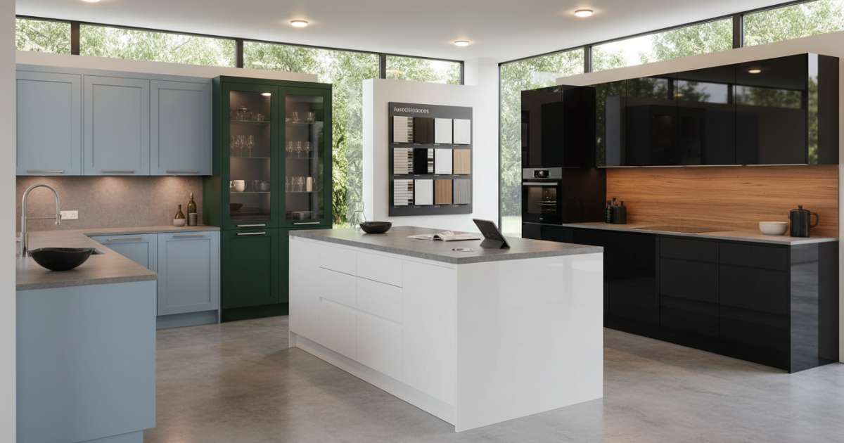 Top 10 Mẫu Tủ Bếp Acrylic Đẹp Hiện Đại Và Bền Bỉ Nhất Hiện Nay 4 Tư vấn các mẫu tủ bếp nhựa acrylic đẹp theo kiểu dáng