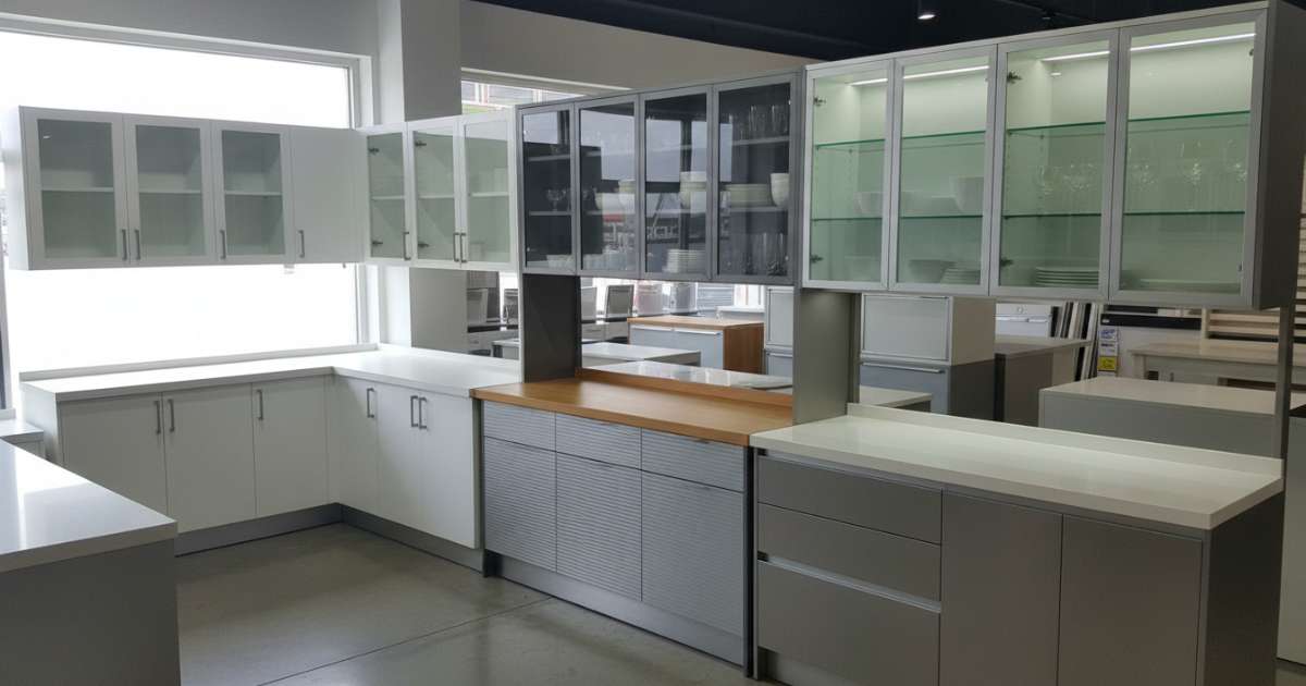 Các loại tủ bếp nhôm kính giá rẻ phổ biến hiện nay