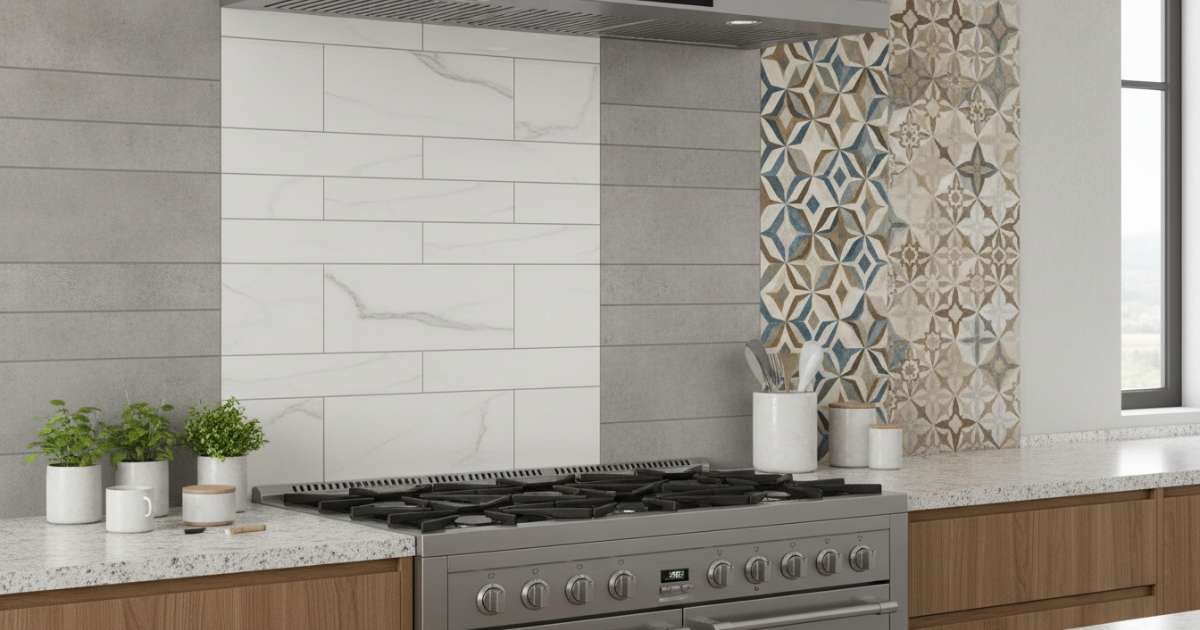 Các mẫu gạch ốp tường bếp 30x60 đẹp, hiện đại nhất 2025 3 Các mẫu gạch ốp tường bếp 30x60 đẹp và phổ biến hiện nay