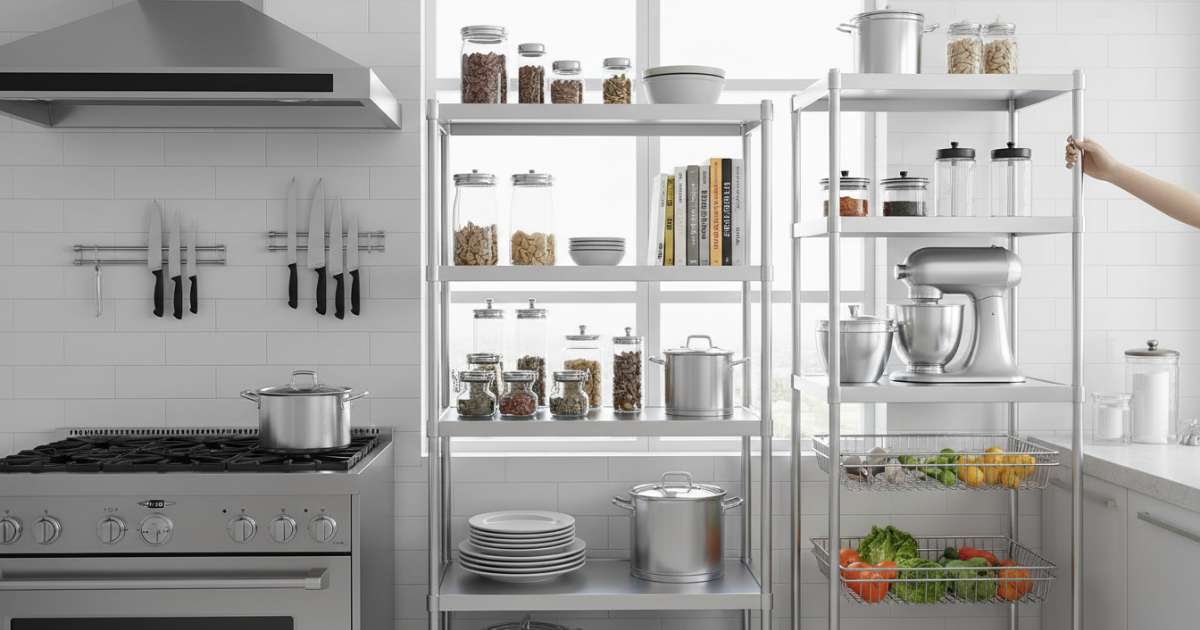 Kinh Nghiệm Chọn Mua Kệ Inox Nhà Bếp Bền Đẹp Và Rẻ Năm 2026 4 Cách lựa chọn kệ inox nhà bếp chất lượng và phù hợp