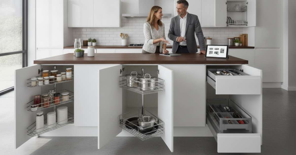 Cách lựa chọn phu kien tu bep thong minh phù hợp nhu cầu