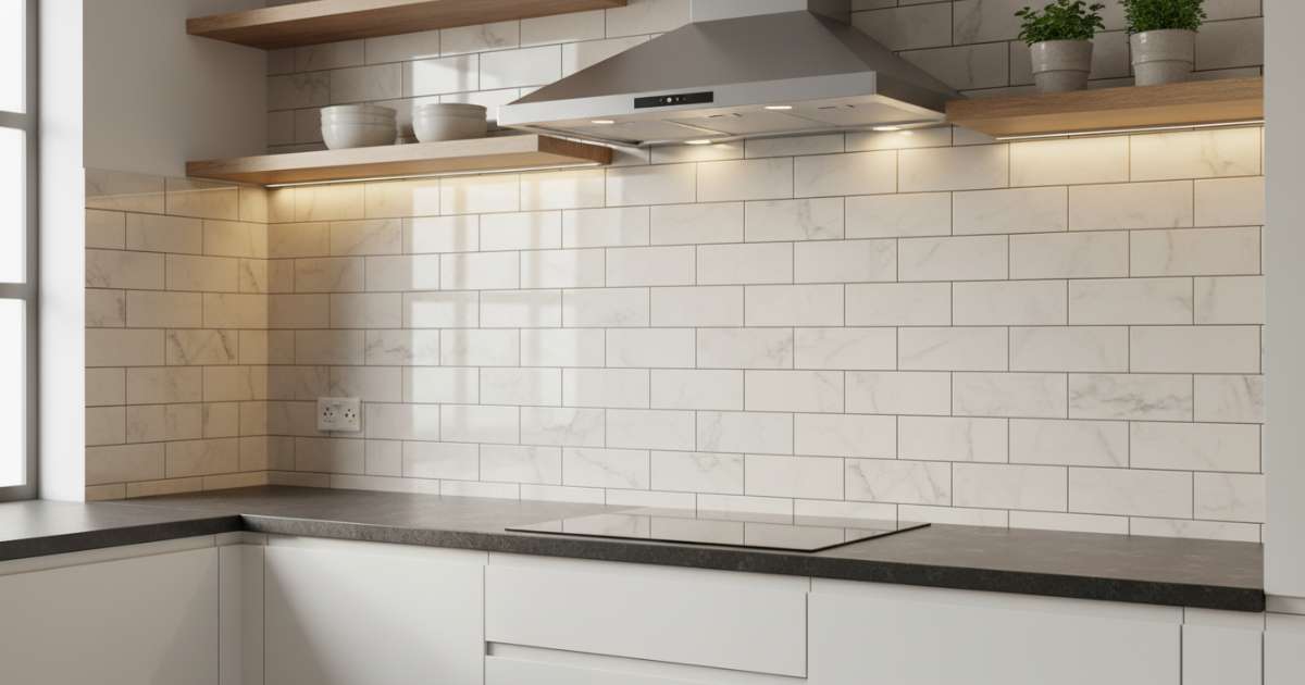 Các mẫu gạch ốp tường bếp 30x60 đẹp, hiện đại nhất 2025 2 gạch ốp tường bếp 30x60