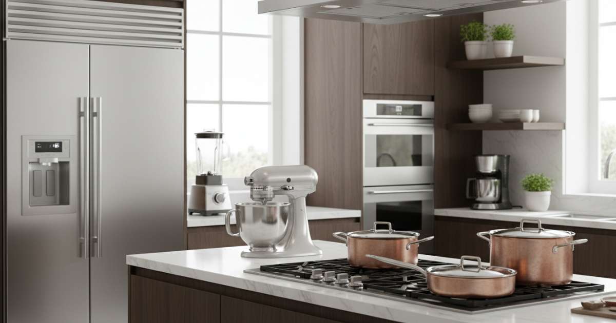 Top đồ gia dụng nhà bếp hiện đại nên sở hữu nhất năm 2026 4 Kinh nghiệm lựa chọn đồ gia dụng nhà bếp chất lượng cao