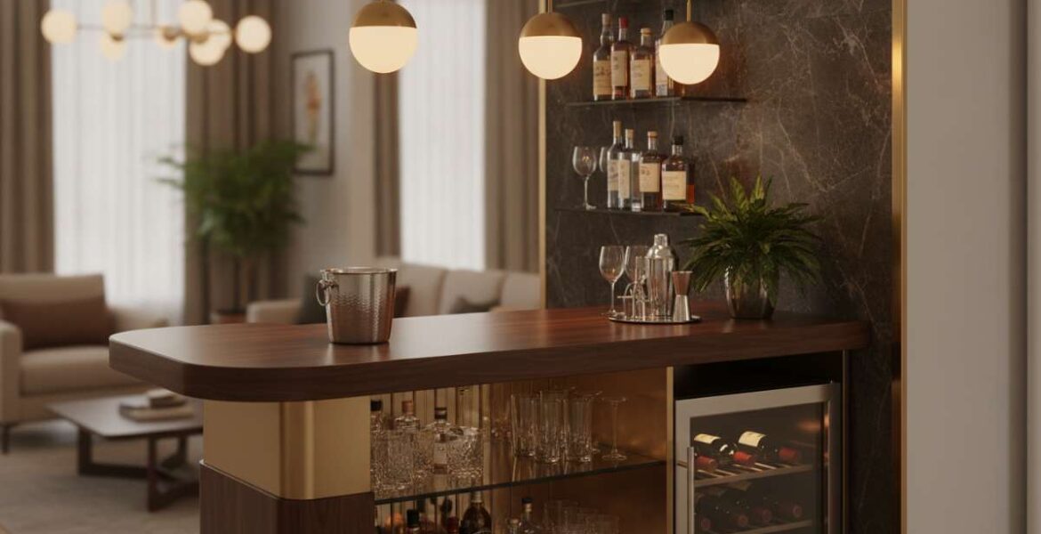 mẫu quầy bar mini đẹp