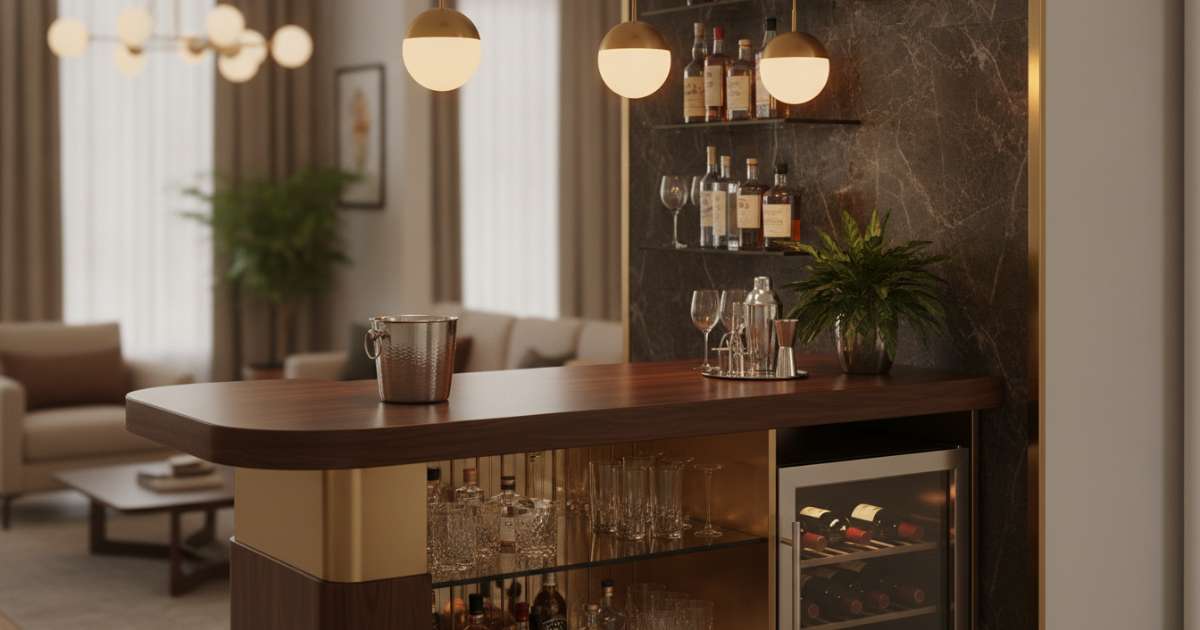 mẫu quầy bar mini đẹp