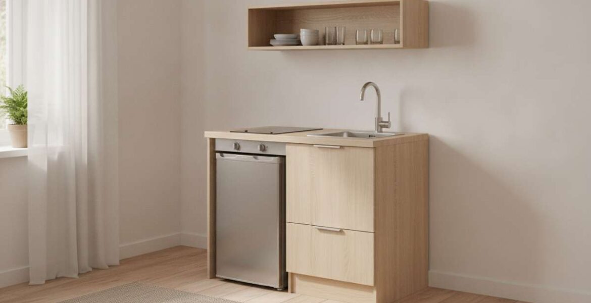 tủ bếp mini cho phòng trọ
